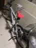 百琦F1平把公路车城市自行车成年人入门变速车内置车灯镁合金轮组车圈 格雷灰 M码  适合身高：1.69-1.76M 实拍图