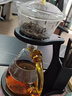 正扬懒人泡茶神器玻璃自动茶具套装家用磁吸整套功夫茶杯茶壶三件套盘 自动(楼阁)六色+茶洗杯架 实拍图