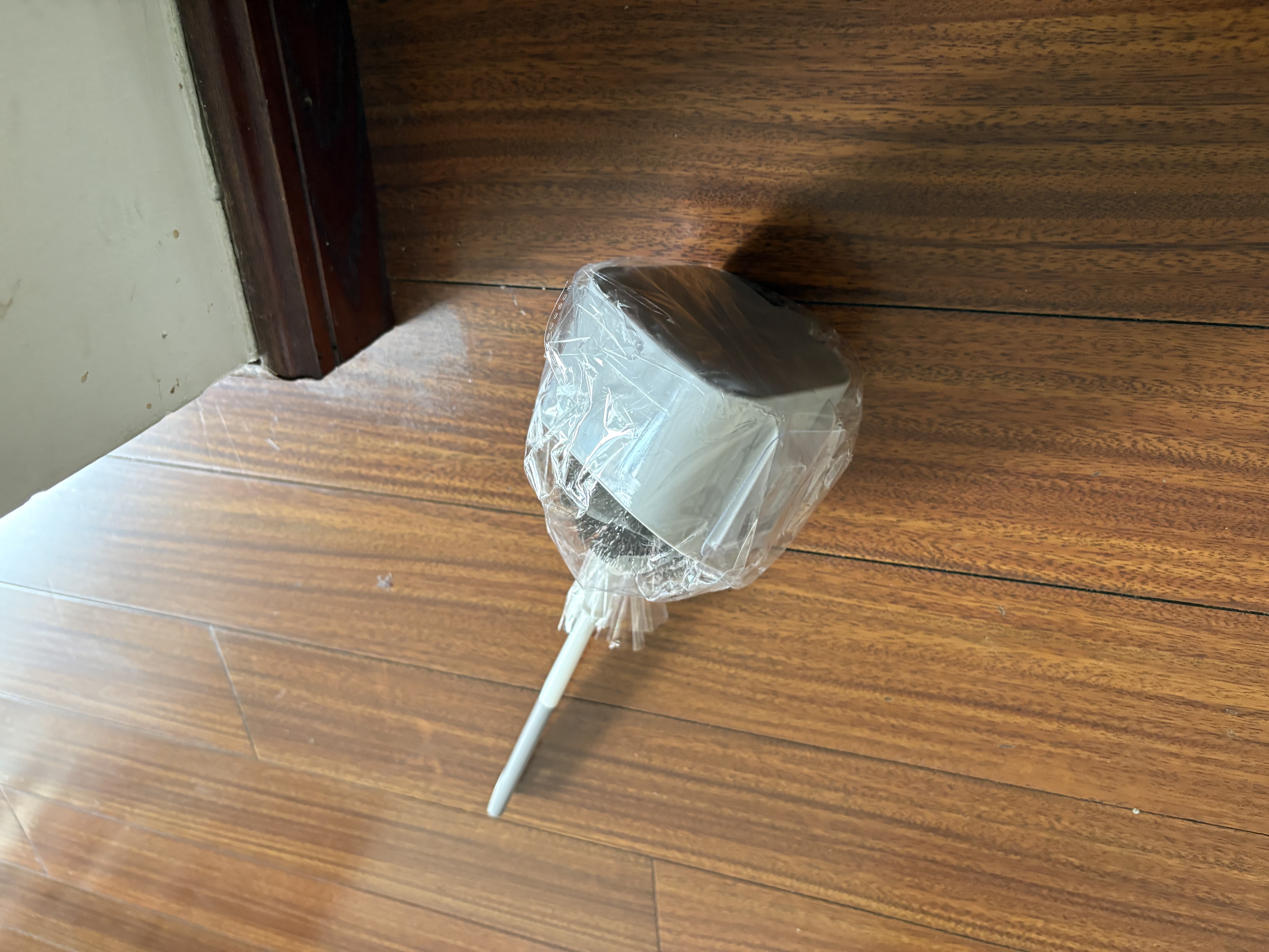 洁比世马桶刷子无死角洗厕所马桶清洁神器长柄带底座洁厕刷卫生间壁挂 实拍图