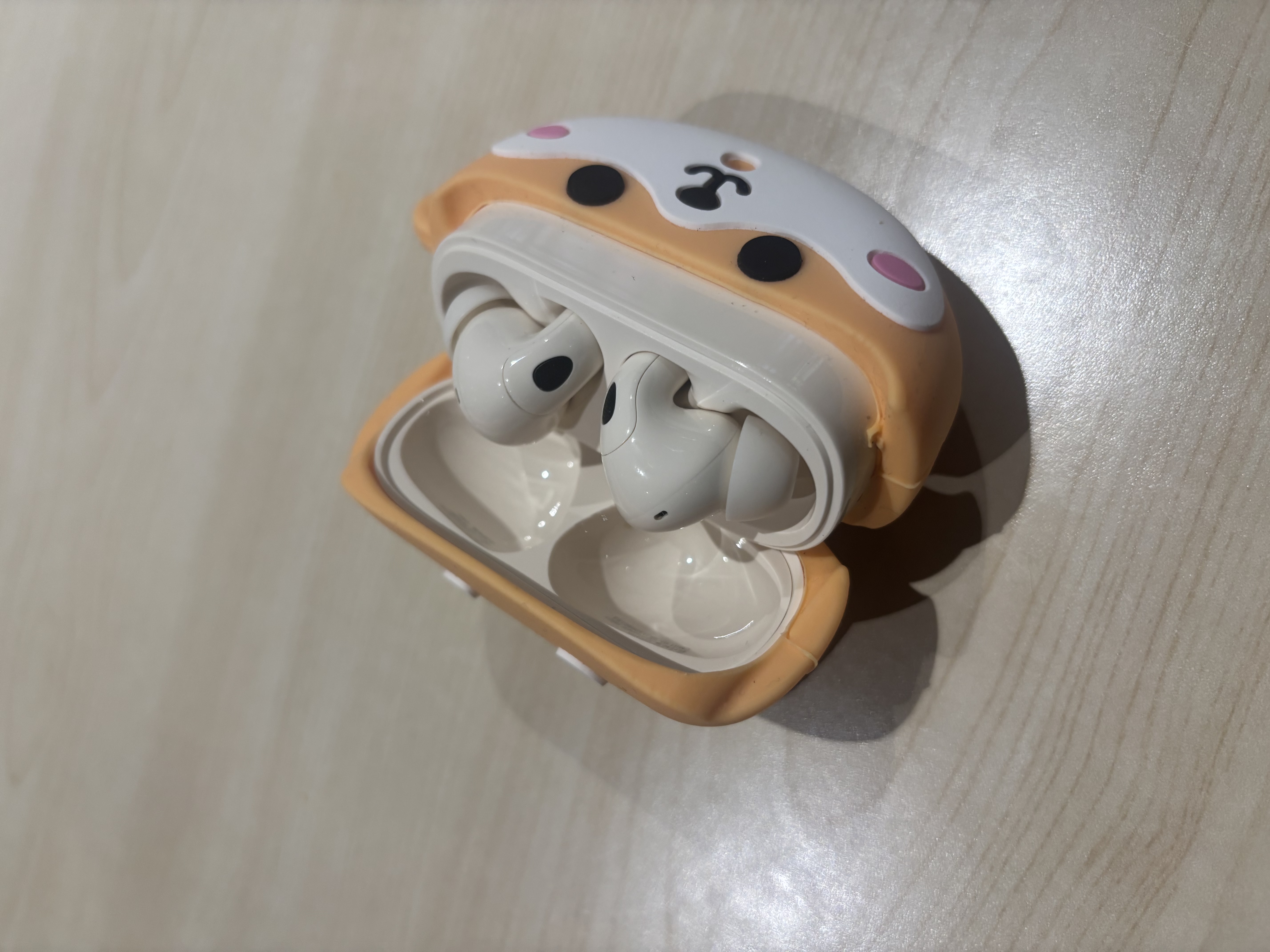 漫步者（EDIFIER） Lolli Pro5真无线主动降噪蓝牙耳机 双金标AI翻译耳机运动跑步音乐游戏电竞适配苹果华为安卓ANC 奶釉白【独家配色】+耳机套+晒单20元 实拍图