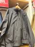 优衣库哈灵顿茄克男装女装/外套夹克487318 484610 487318/09黑色 XL 实拍图