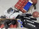 威克多（VICTOR）胜利羽毛球拍全碳素高磅铁锤TK-HMRPRO/UO /4U深青色 穿线拍 实拍图