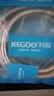 科固（KEGOO）淋浴喷头花洒软管4分通用加长2米 洗澡莲蓬头上水管不锈钢 K5027 实拍图