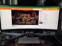 AOC 34英寸带鱼屏 WQHD 200Hz 4000:1高对比 HVA HDR出厂校色 21:9曲面1500R 电竞电脑显示器 CU34G4H 实拍图