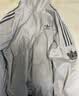 adidas通勤百搭三条纹休闲运动夹克早秋外套男女阿迪达斯三叶草 浅灰 (推荐选大一码)   M 实拍图