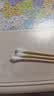海氏海诺 医用棉签 无菌/非无菌消毒棉签一次性婴儿棉棒大头掏耳棉签 【无菌自封口】10cm*20袋（1000只） 实拍图