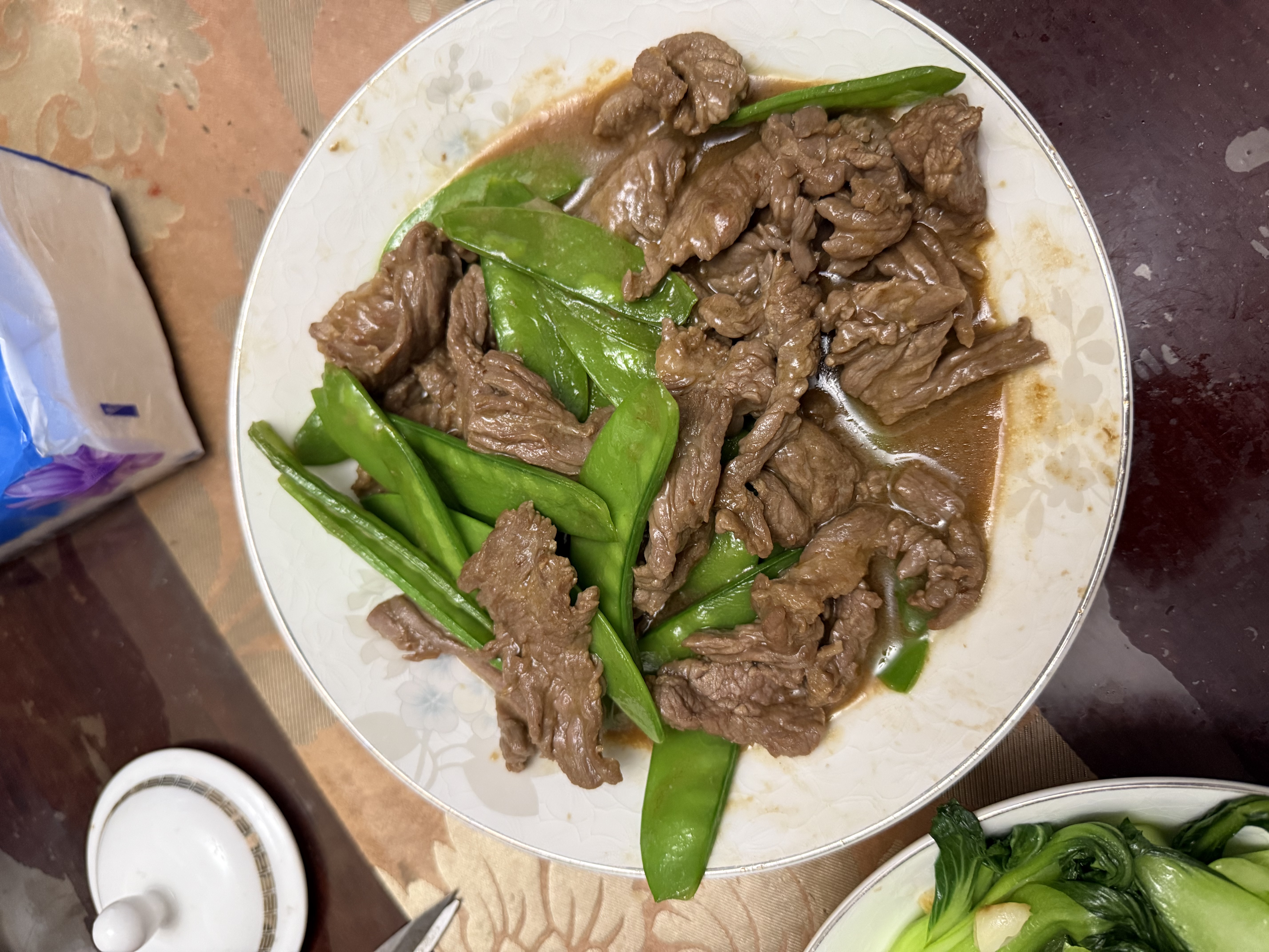 月盛斋【冷鲜牛肉】国产牛腿肉净重2斤 内蒙冰鲜牛肉生鲜 中华老字号 实拍图