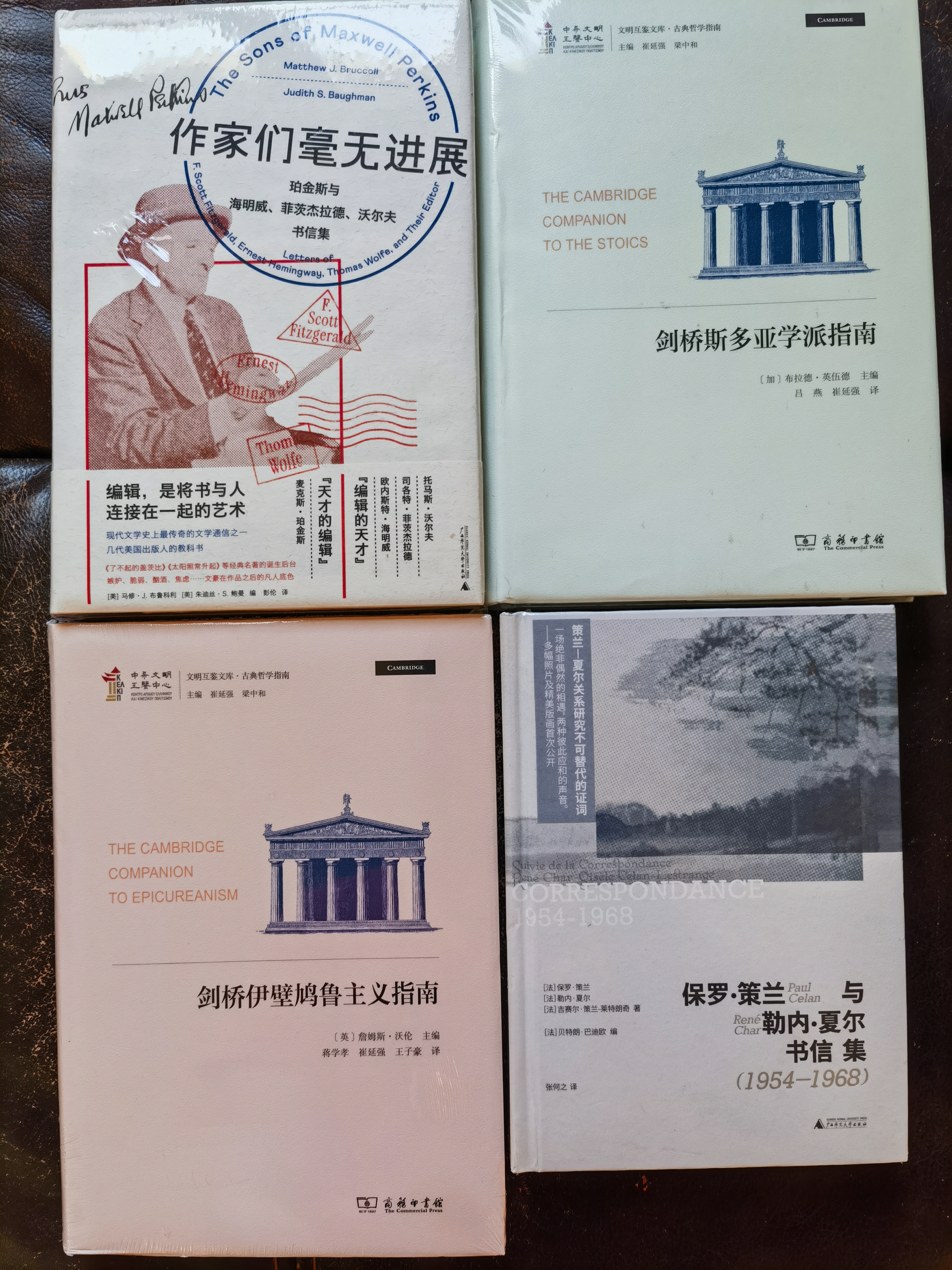 剑桥伊壁鸠鲁主义指南 文明互鉴文库古典哲学指南 实拍图