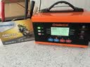 猛狮电池摩托车电瓶12v通用铃木骊驰GW/DL/GXS250光阳150弯道情人LIKE180贝纳利黄龙300赛600追金鹏502X 实拍图