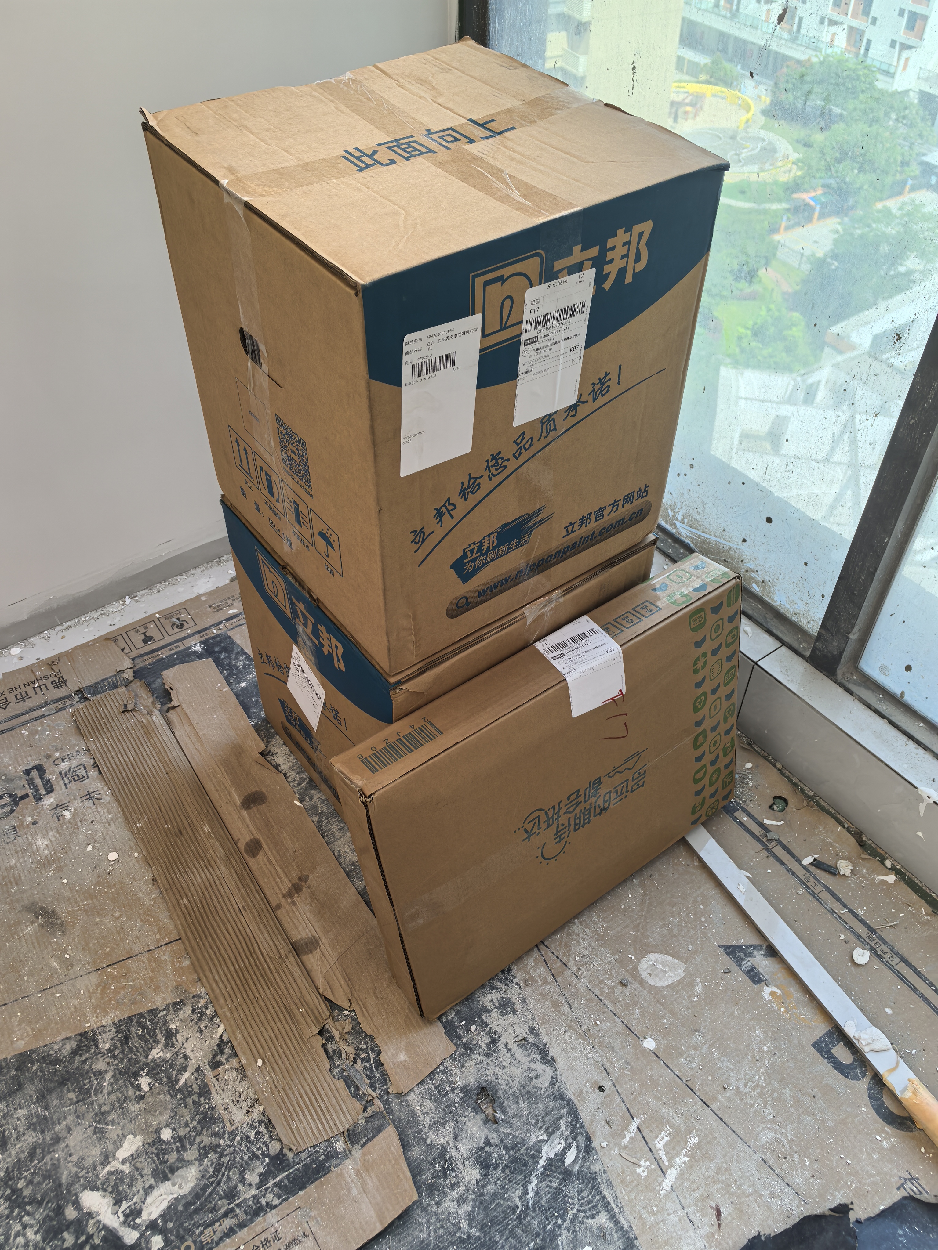 立邦乳胶漆涂料京雅居墙漆高倍防霉抗甲醛五合一18L/约25kg 可调色 实拍图