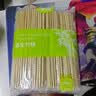 梦庭一次性筷子食品级独立包装碳化筷子家用商用餐具火锅筷竹筷100双 实拍图