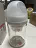 贝亲（Pigeon）新生儿 防胀气宽口径玻璃奶瓶160ml SS号奶嘴 0个月+ AA260 实拍图