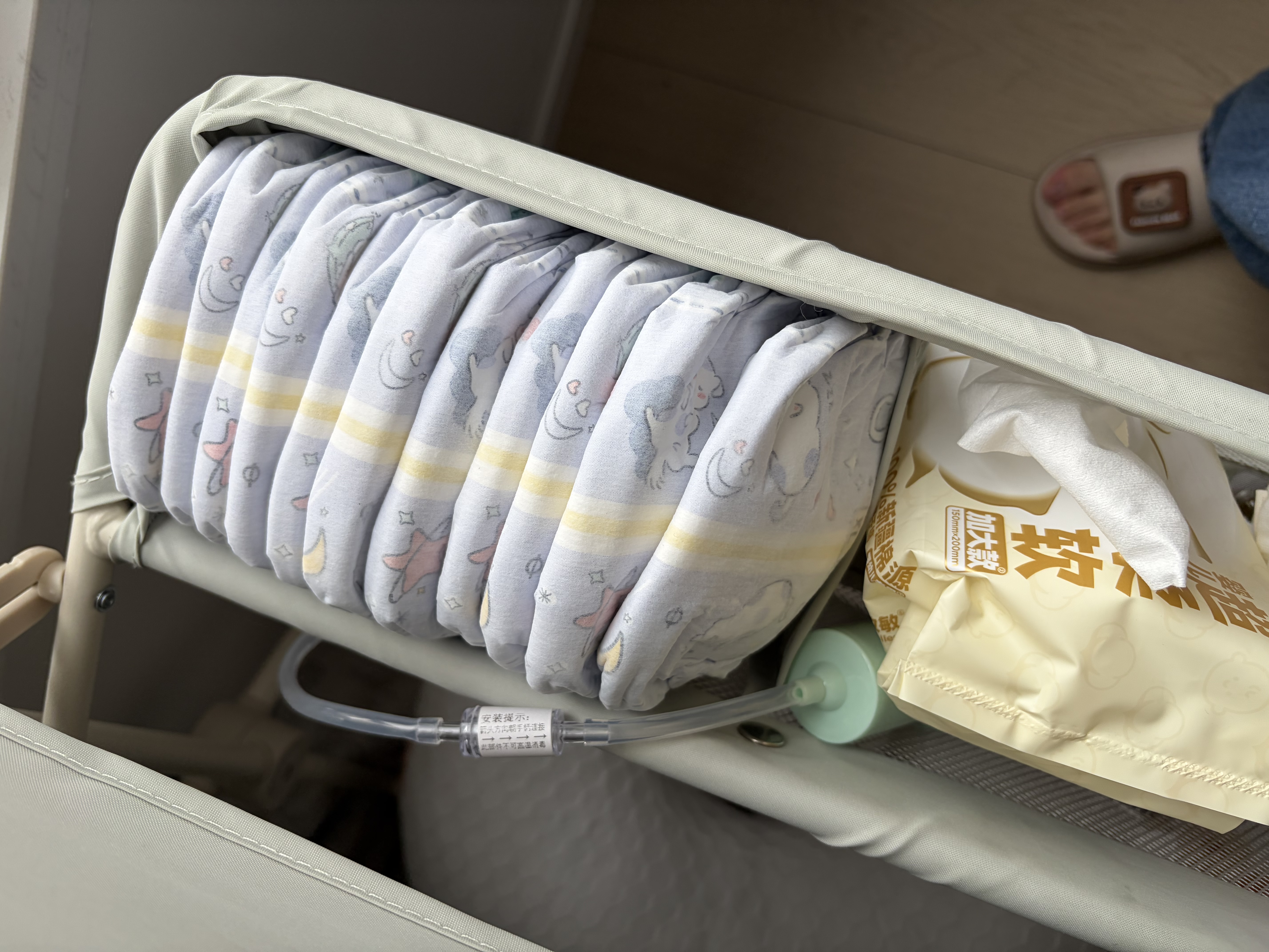 露安适（Lelch）安敏微气候系列婴儿拉拉裤夜用安心裤XL码3片装（12-17KG）尿不湿 实拍图