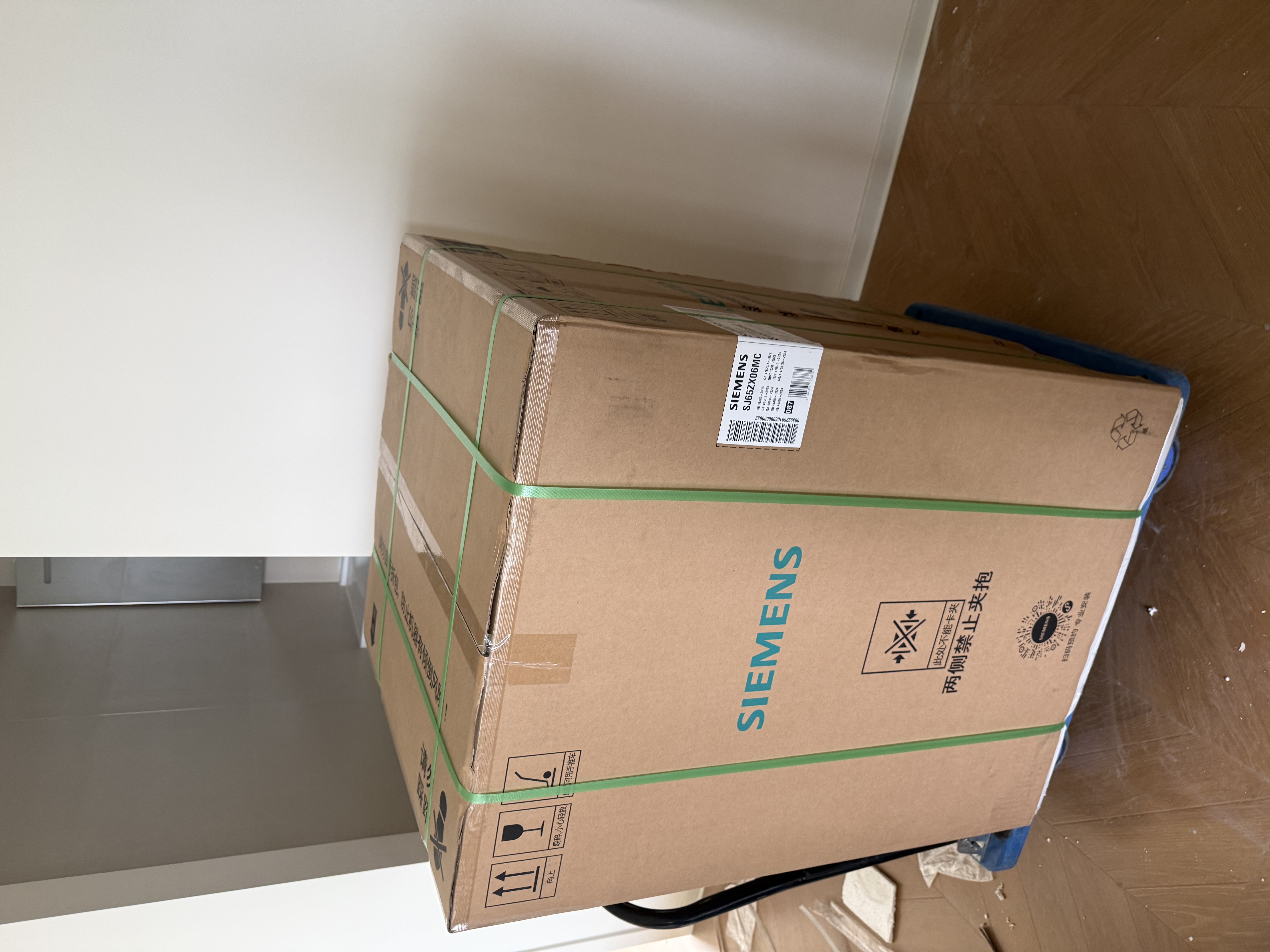 西门子（SIEMENS）【双一级认证超省水省电】黑魔镜65ZPro150升以上容积晶蕾烘嵌入洗碗机SJ65ZX06MC无门板橱柜定制 实拍图