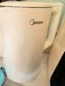 美的（Midea）电热水壶食品级304不锈钢自动断电双层防烫全钢无缝1.5L容量 MK-HJ1566 实拍图