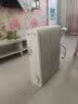 美的（Midea）【AI语音】油汀取暖器家用电热电暖器 婴儿防烫电暖气智能遥控 节能全屋速热加湿烤火炉 HYR22XGR 实拍图