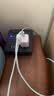 倍思小冰充20W氮化镓充电器适用苹果17充电头快充iPhone16promax15/14/13手机iPad插头 紫 实拍图