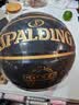 斯伯丁（SPALDING）GOATS黑金7号PU篮球室内外耐磨防滑实战训练77-790Y 实拍图