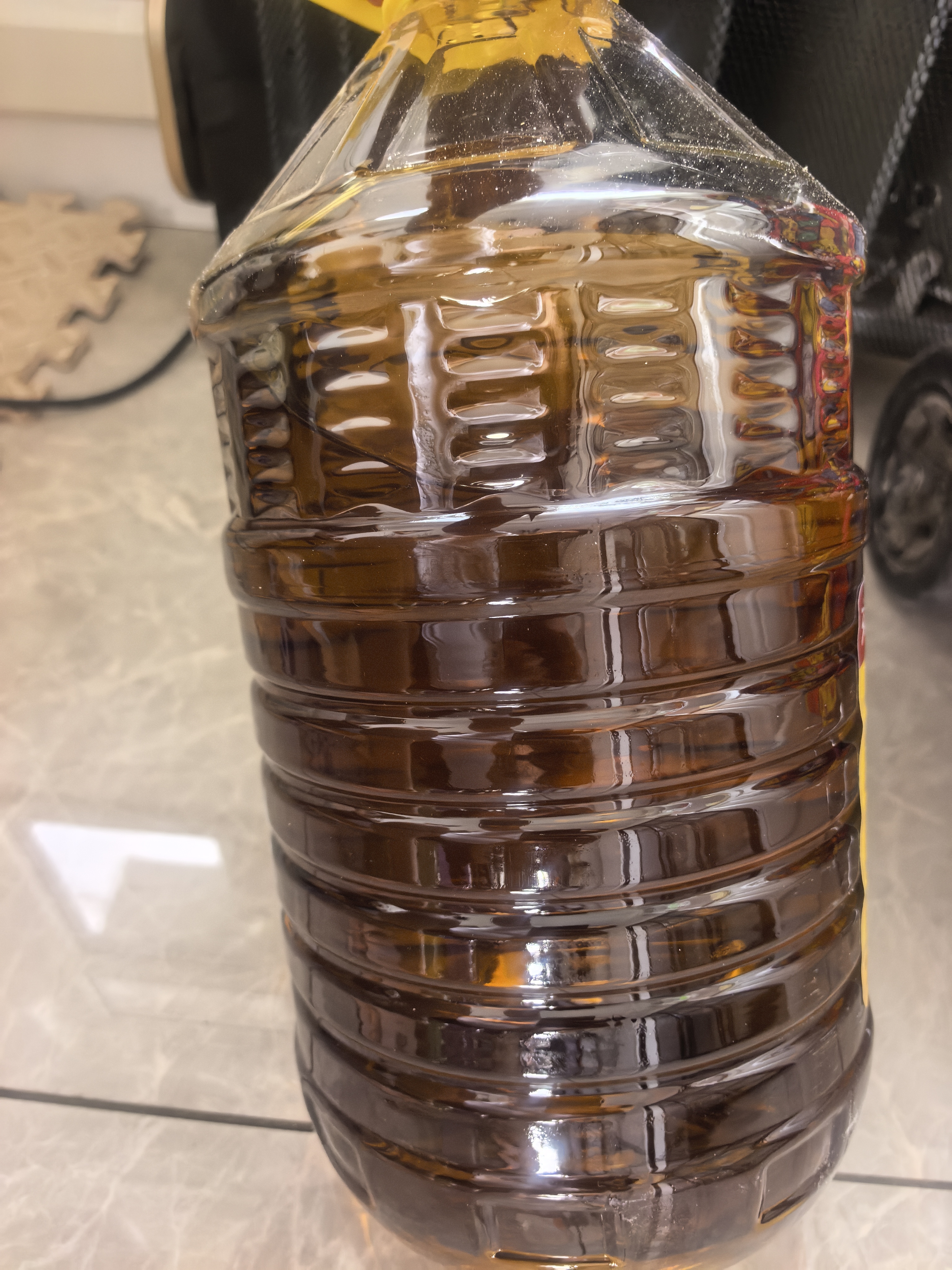 鲁花 【保真菜籽油】食用油 低芥酸特香菜籽油 6.18L   物理压榨 实拍图