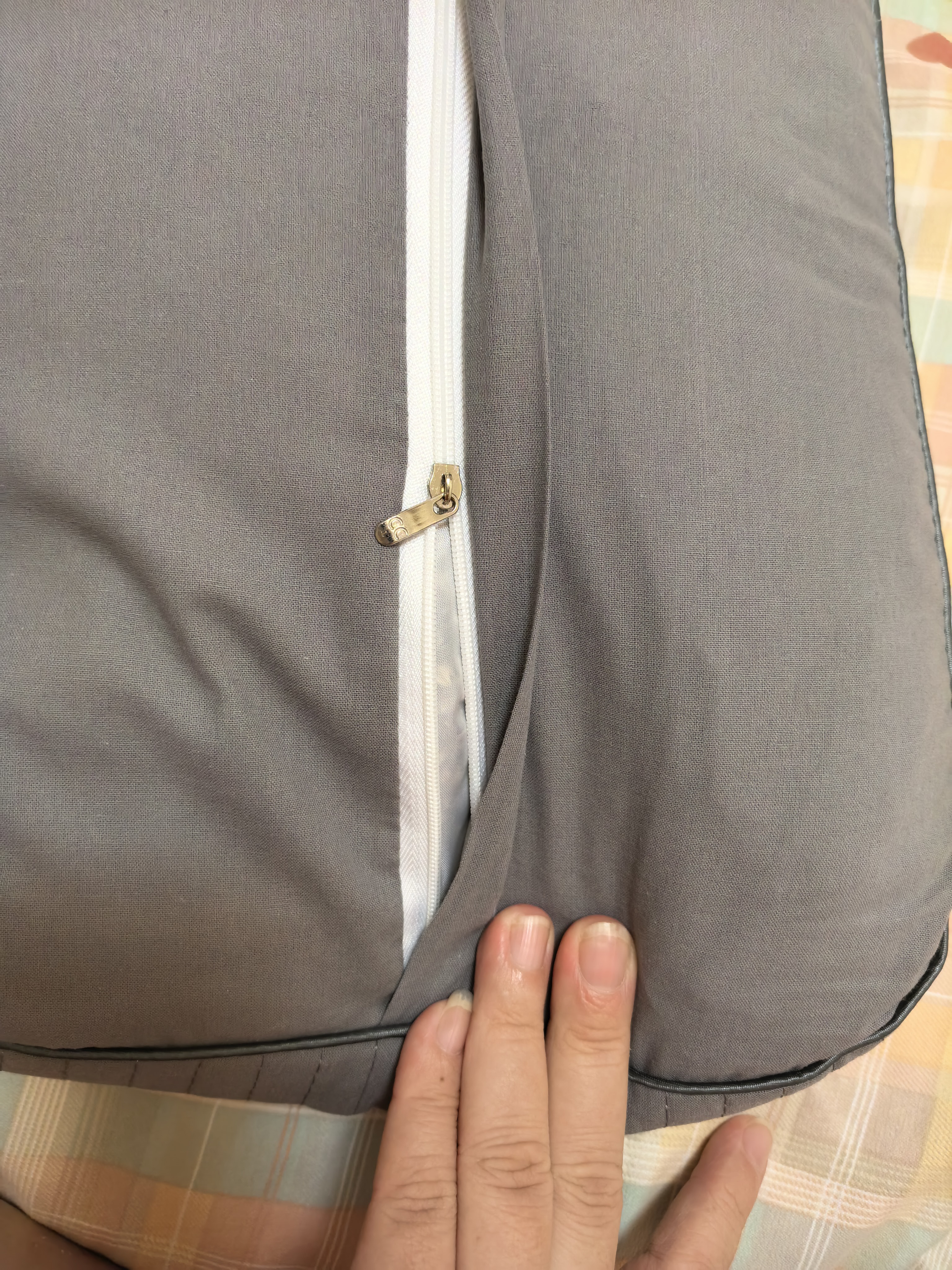 艾杰普颈椎枕护颈枕100%荞麦枕头男士专用颈椎反弓牵引枕圆枕午睡枕 实拍图