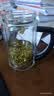 希诺抗菌玻璃杯双层带把手泡茶杯子男高档水杯节日礼物XN-9321KT 实拍图