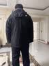 北面（The North Face）三合一冲锋衣外套男硬壳防水防风抓绒内胆连帽 JK3/黑色 3XL 实拍图
