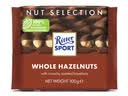瑞特滋（RITTER SPORT）全榛子牛奶巧克力 100g 休闲零食糖果情人节礼物送男女友七夕礼物 实拍图