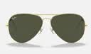 雷朋（RayBan）经典飞行员系列金属太阳镜男女款开车眼镜户外墨镜0RB3026 L2821黑色镜框 绿灰色G15 尺寸62 实拍图