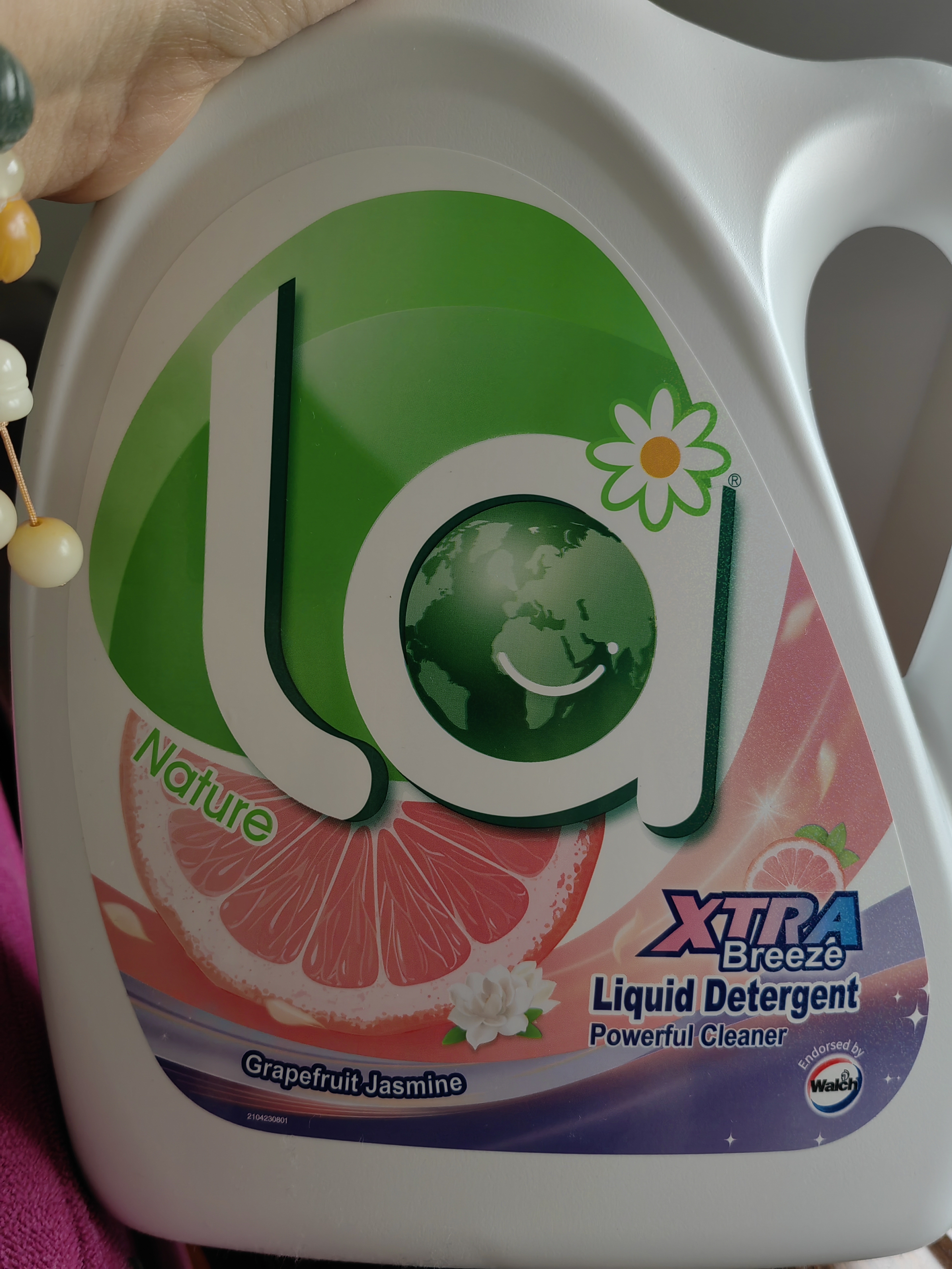 威露士La自然清新威露士洗衣液西柚白影（茉莉）2.25L【品质严选】 实拍图