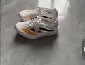 adidas 面包鞋 GRAND COURT BASE 00s休闲板鞋平底鞋男女阿迪达斯 浅灰/白色/树脂黄   42 实拍图