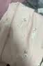 芬腾月子服春秋产前产后孕妇哺乳睡衣女春秋款大码纯棉家居服哺乳套装 米色FJ2490187 XL 建议：125-145斤 实拍图