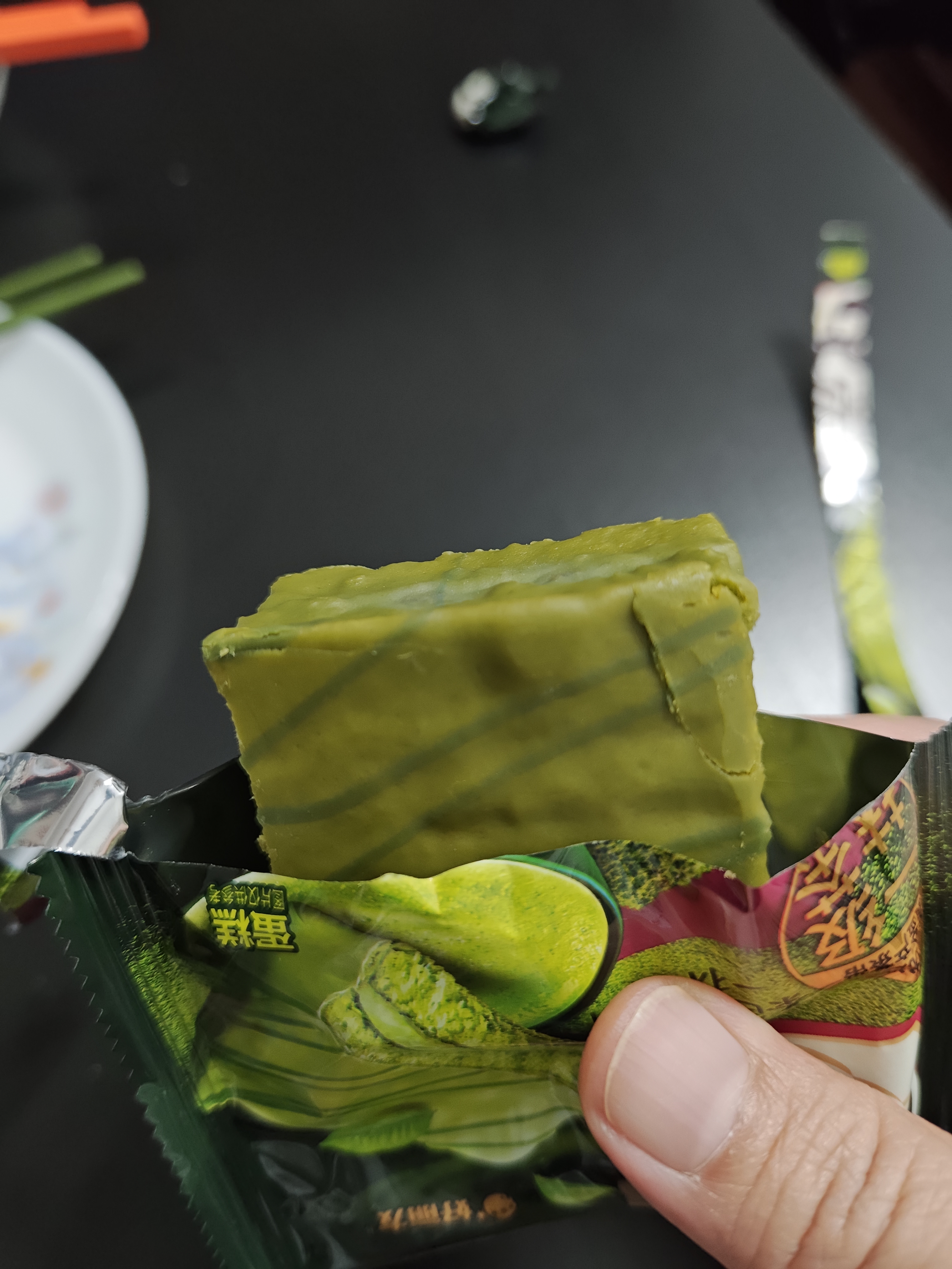 好丽友（ORION）Q蒂蛋糕经典抹茶味12枚336g/盒 面包蛋糕营养早餐休闲零食下午茶 实拍图