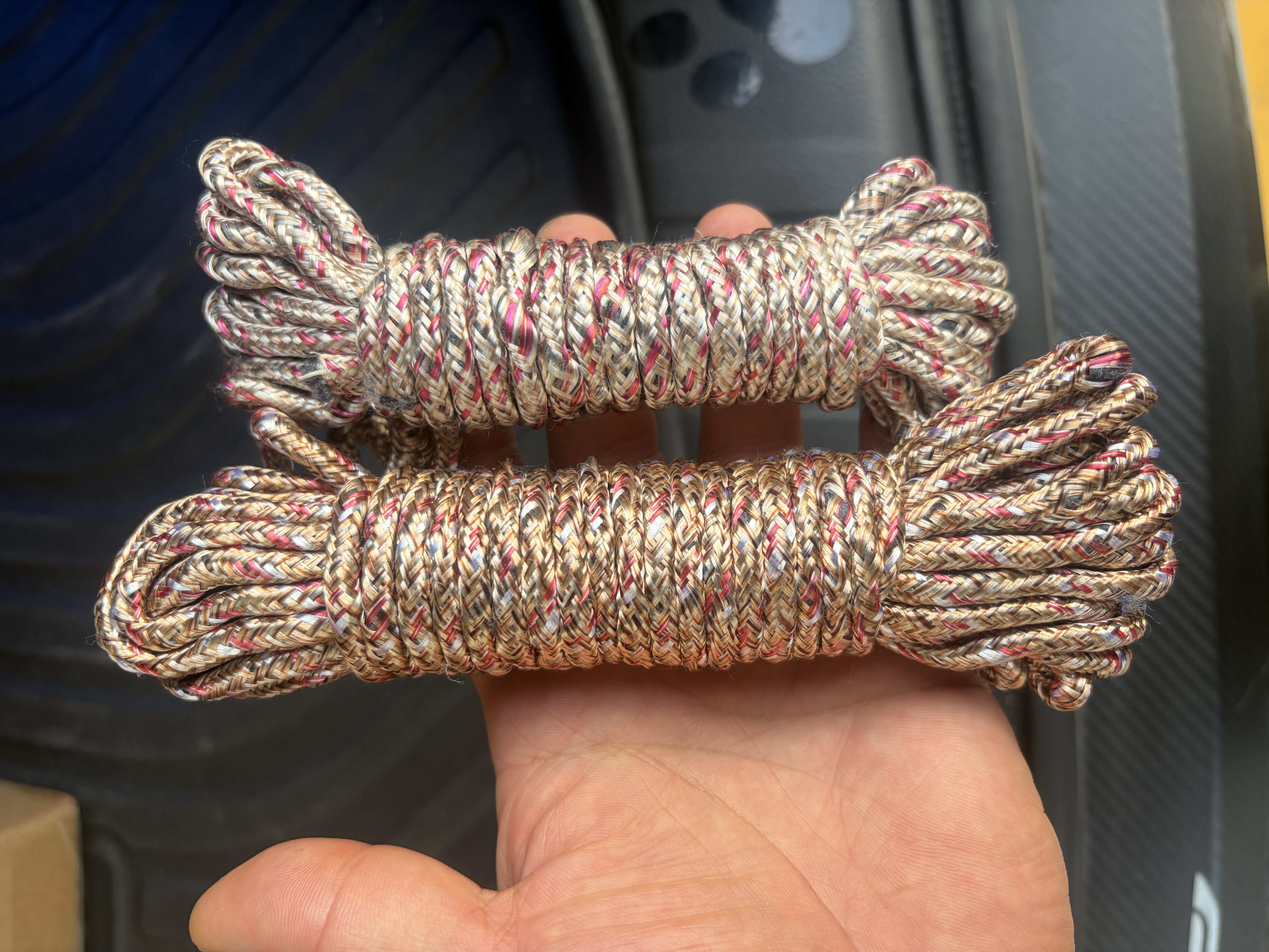 京东物流 捆绑绳晒被子耐磨户外尼龙绳晾衣服神器打包绳晾衣绳子 5米晾衣绳+10米晾衣绳 实拍图