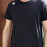 迪桑特（DESCENTE）TRAINING系列男士D-TOUGH亲肤透气圆领运动短袖T恤新品 BW-黑色 (白色LOGO) L (175/96A) 实拍图