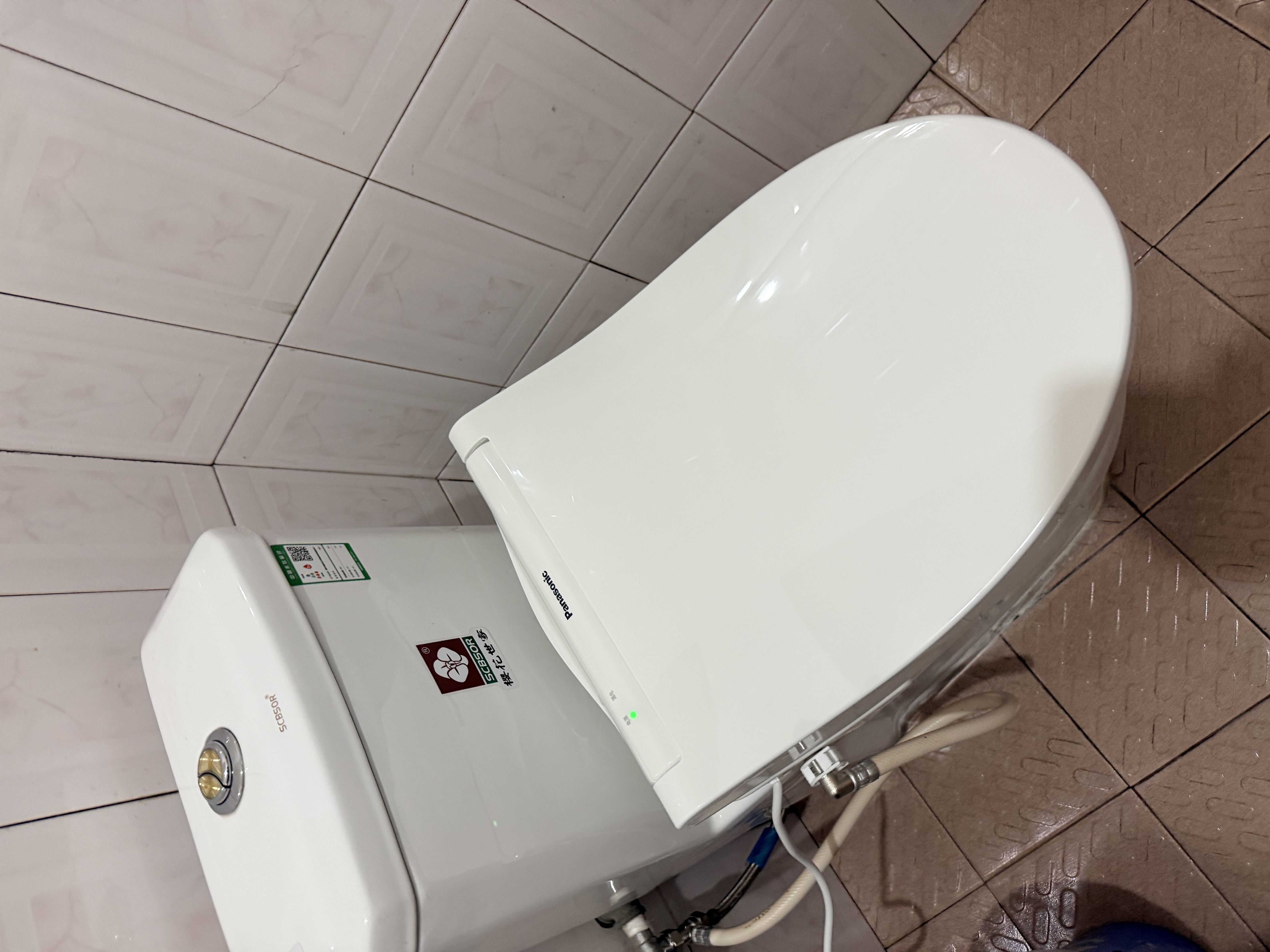 松下智能马桶盖通用前十名家用清洗加热烘干PQTK25马桶圈5210+/RN30 RN30遥控无缝易洁旗舰全功能款 实拍图