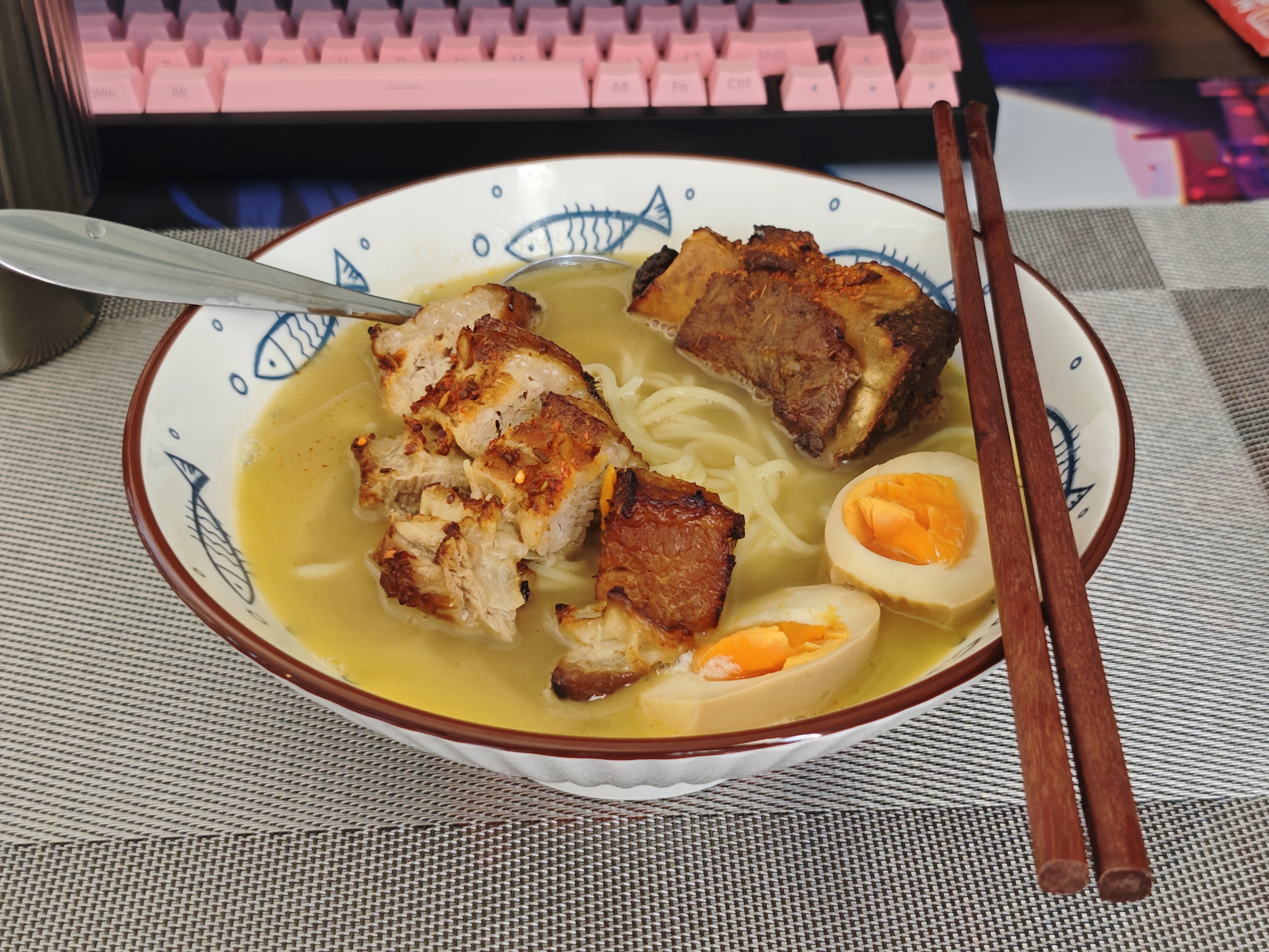 亿嘉（IJARL）日式和风拉面碗斗笠碗家用大碗餐具可微波炉泡面碗汤碗8英寸 实拍图