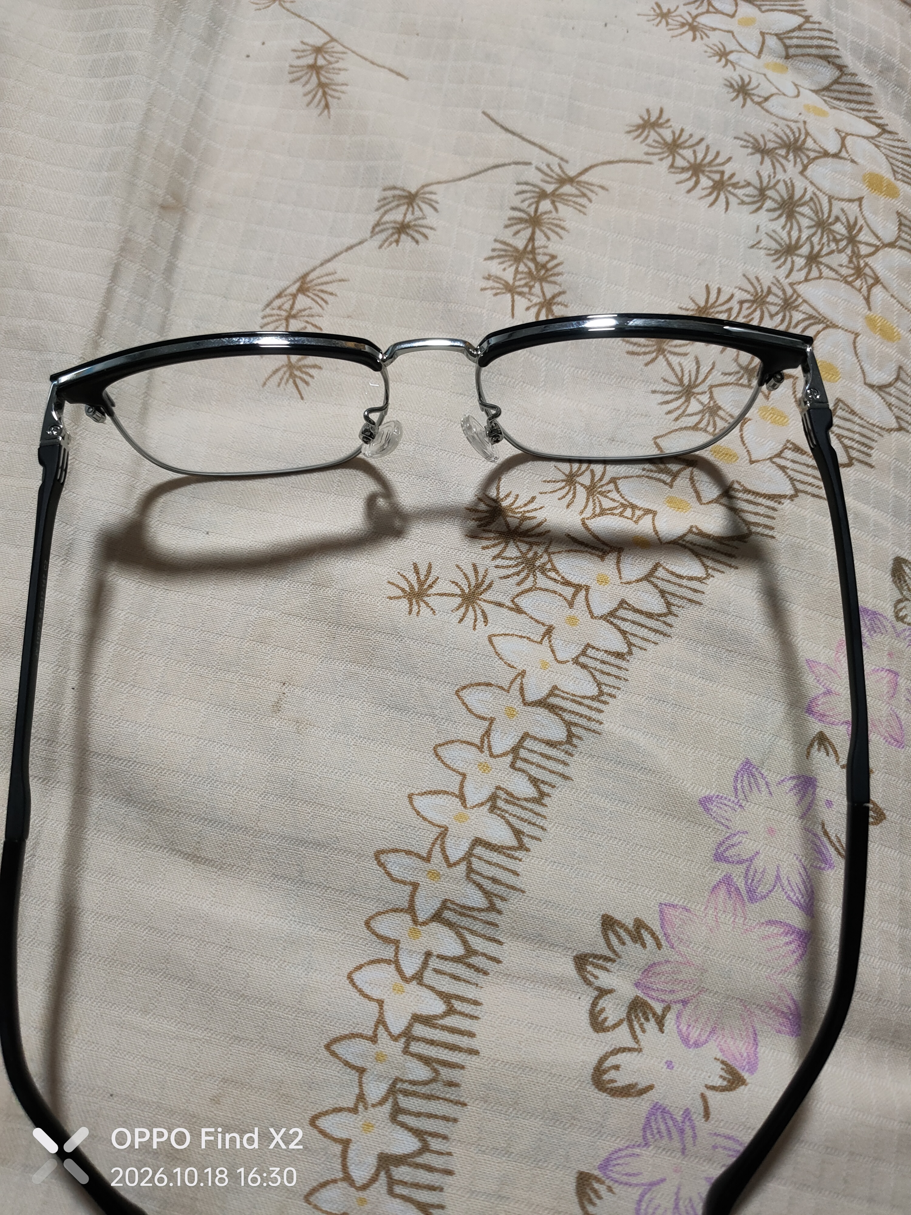 贝尔莎（bertha）东海天然水晶镜片品牌老花镜男石头眼镜高档高清晰防刮耐磨送父亲 实拍图