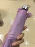 【全网爆款】手动UV折叠雨伞男女晴雨伞两用防晒遮阳黑胶伞 【新人福利】7骨 纯色随机无黑胶 实拍图