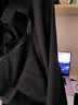 海派浩宇西服套装男修身商务正装西装面试职业装结婚礼服新郎伴郎服 黑色二扣【西服+西裤】 2XL (180) 【65-72KG】 实拍图