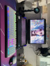 戴尔（DELL） Alienware外星人 电竞游戏鼠标垫 大小号桌垫 原装 炫彩鼠标垫 织物键盘垫 紫色 80*30cm 晒单实拍图
