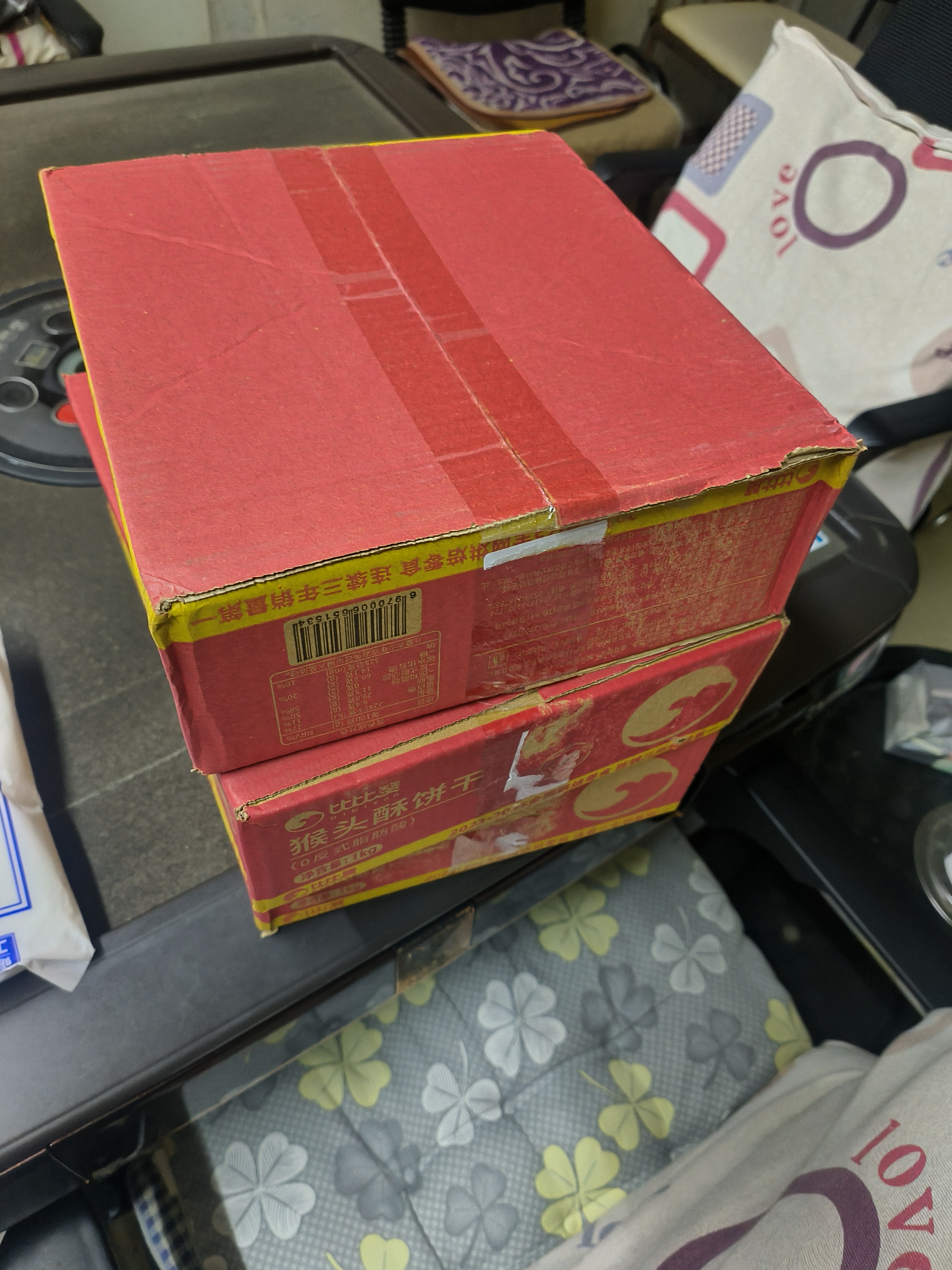 比比赞（BIBIZAN）猴头酥饼干1000g整箱早餐休闲零食品代餐饱腹酥散装小吃 实拍图