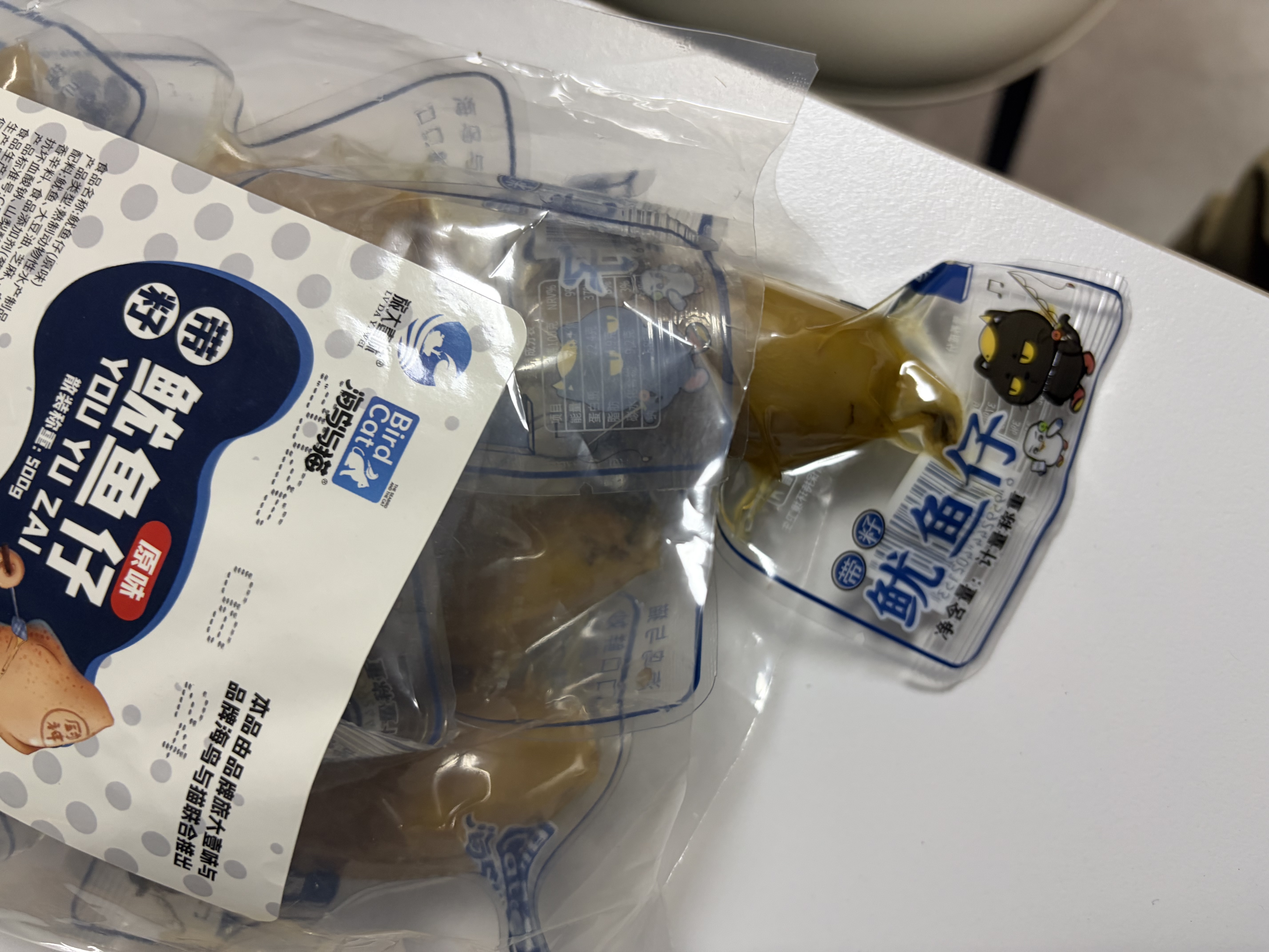 旅大壹味原味鱿鱼仔500g即食海鲜熟食高蛋白零食小吃带籽下酒菜 实拍图