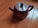 京东京造宜兴紫砂壶手工【原矿紫泥】煮茶泡茶壶茶具 竹节汉铎壶258ml礼盒 实拍图