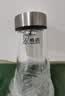 希诺玻璃杯单层加厚大容量家用办公泡茶杯子男车载水杯XN-6016L 400mL 实拍图
