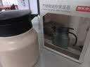 京东京造保温壶 家用暖水壶保温焖茶闷泡热水瓶 316不锈钢猫眼绿800ml 实拍图