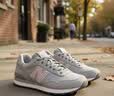 NEW BALANCE NB官方秋冬通勤轻便女鞋简约潮流舒适复古百搭休闲运动鞋515系列 云母灰 WL515CSB 38 （脚长24.5cm) 实拍图