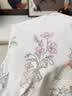嫚熙（EMXEE）【唐艺昕同款】春夏孕妇丝麻棉哺乳睡衣产妇胸垫月子服家居服XL码 实拍图