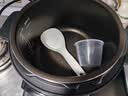 美的（Midea）电压力锅高压锅 高压电饭煲4L家用4-6人 定时免看管易操作 多功能开盖煮火锅煲汤炖煮电饭锅E4809 实拍图
