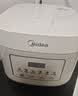 美的（Midea）电饭煲 3L家用电饭锅 316L不锈钢无涂层煮饭锅 2-3人智能预约0涂层煲汤煮粥MB-RE387S 实拍图