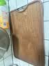 双枪乌金檀菜板 百年龄整木砧案板家用切菜食品抗菌防霉实木40*27*2.5 实拍图